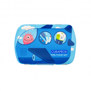 CURAPROX KIDS TRAVEL SET KÉK - 1X